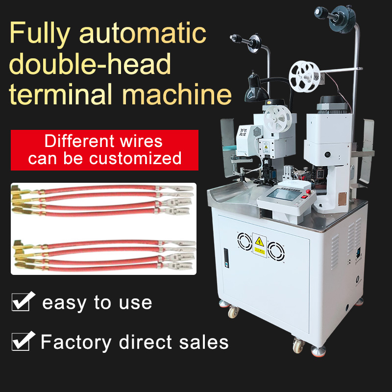 Fully Automatic Terminal Crimping Machine | Double End 
