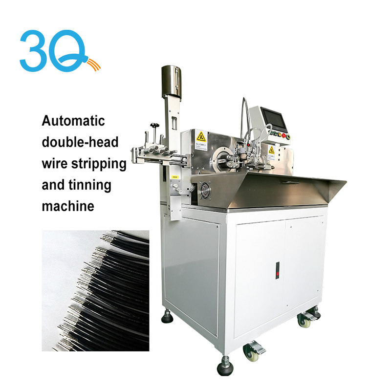 Fully Automatic Double-head Wire Stripping And Tinning Machine