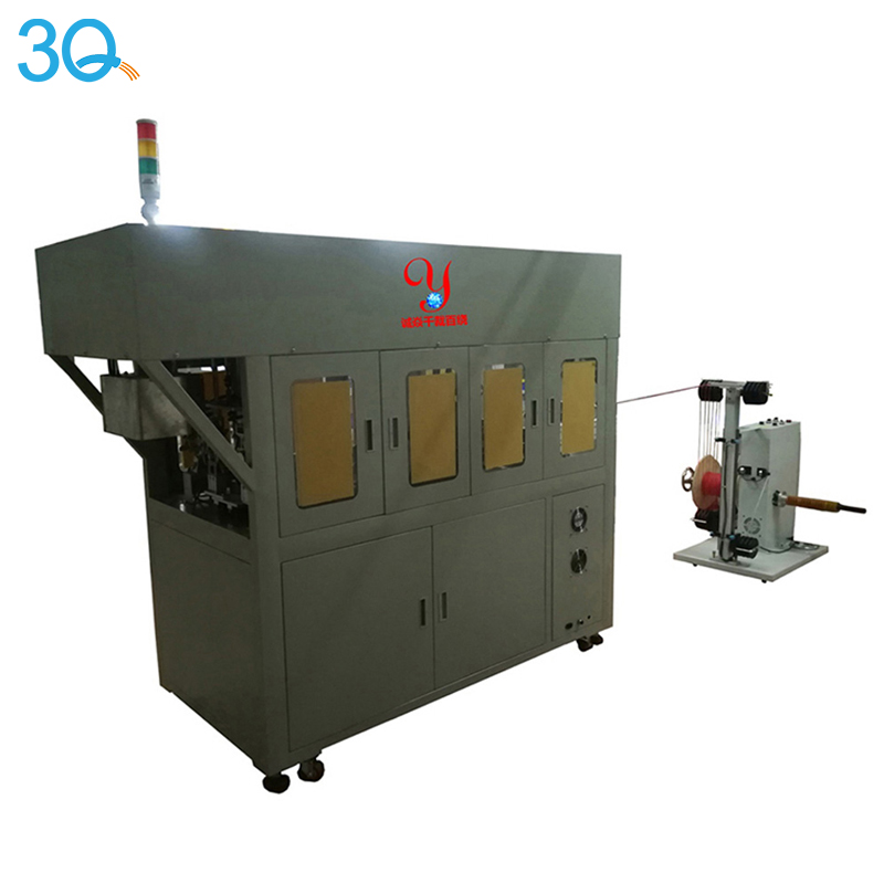Auto Power Cord Circle Shape Winding Machine | Fully Automatic 