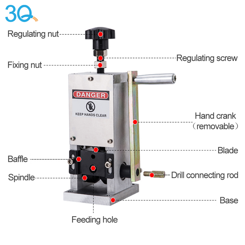 Scrap Copper Wire Stripping Machine | Manual